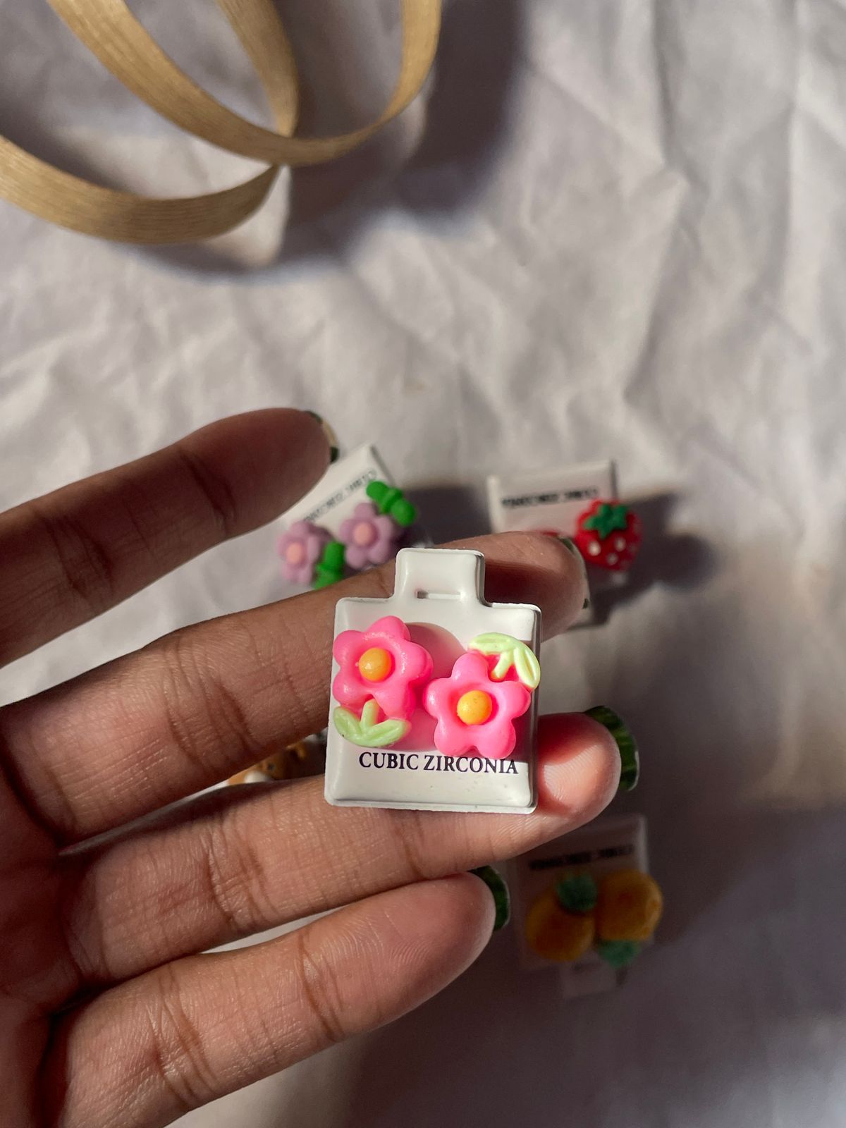 ✨ Adorable little earrings for your little star