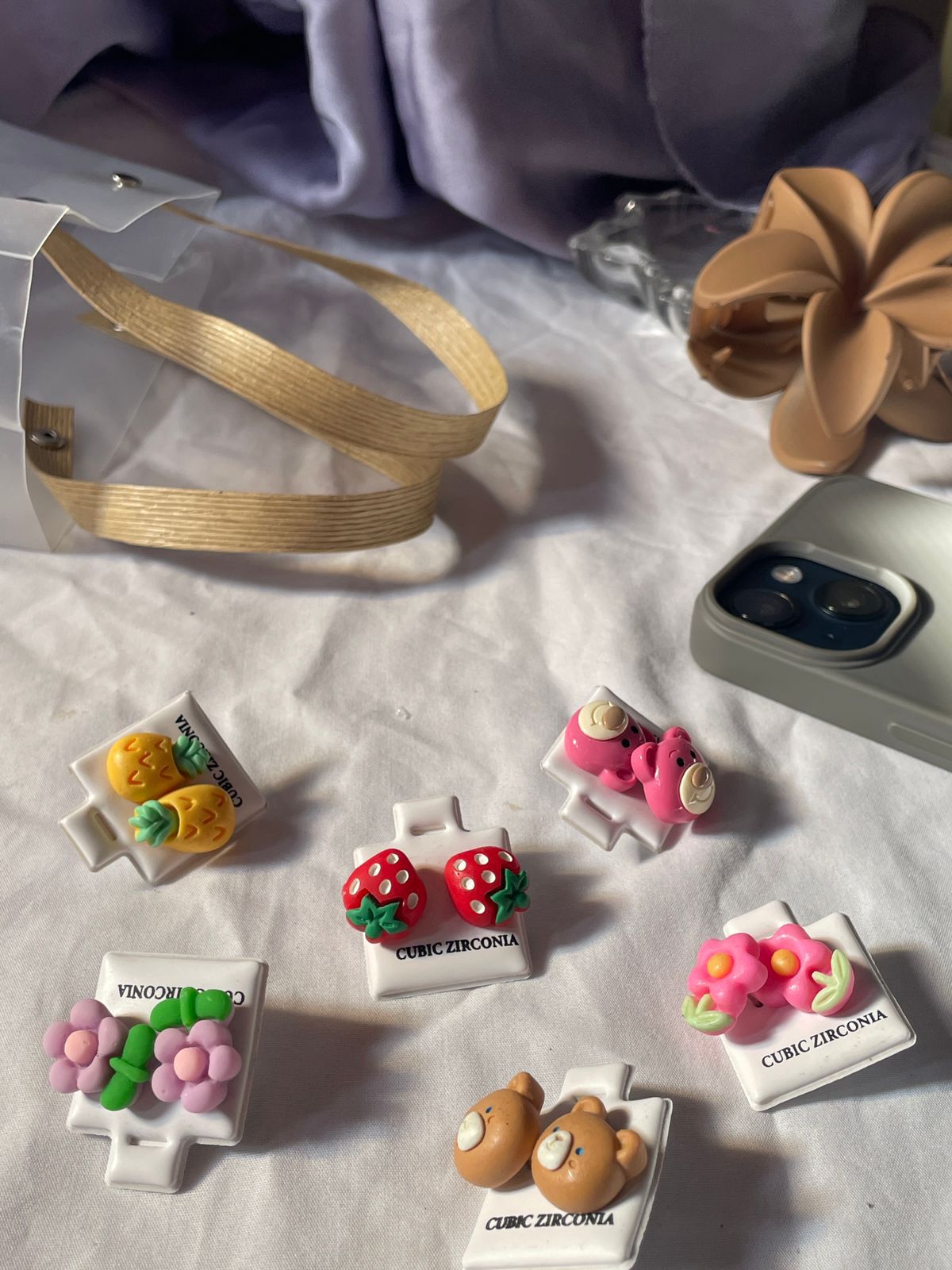 ✨ Adorable little earrings for your little star