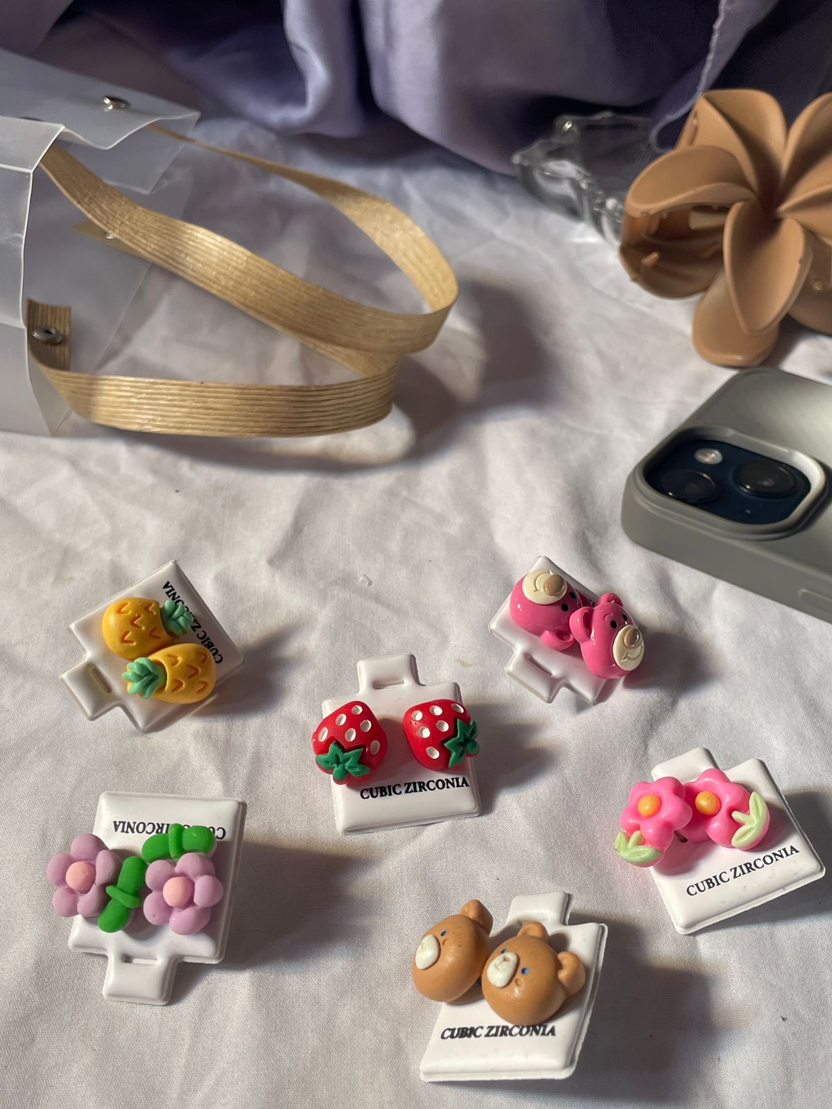 ✨ Adorable little earrings for your little star