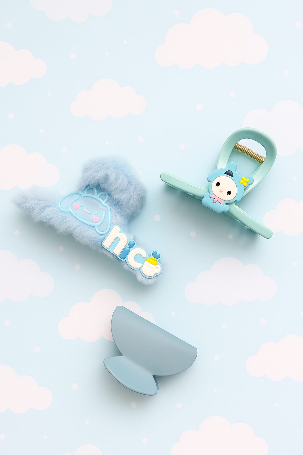 Stylish Claw Clip Pack of 3, Durable Hair Clip for Girls and Women.