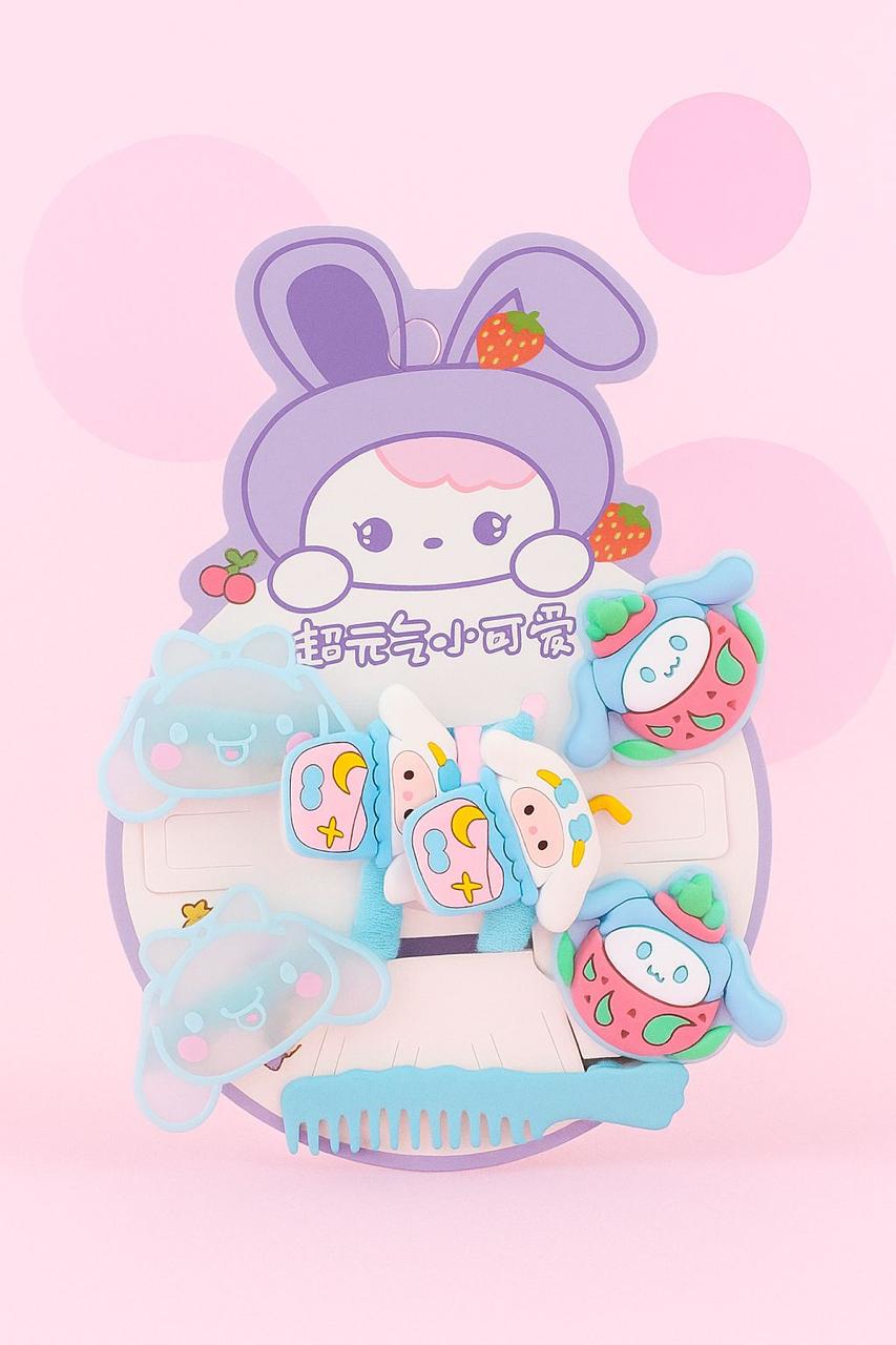 "Adorable Twinkle Bows and Sparkle Clips Set for Little Girls