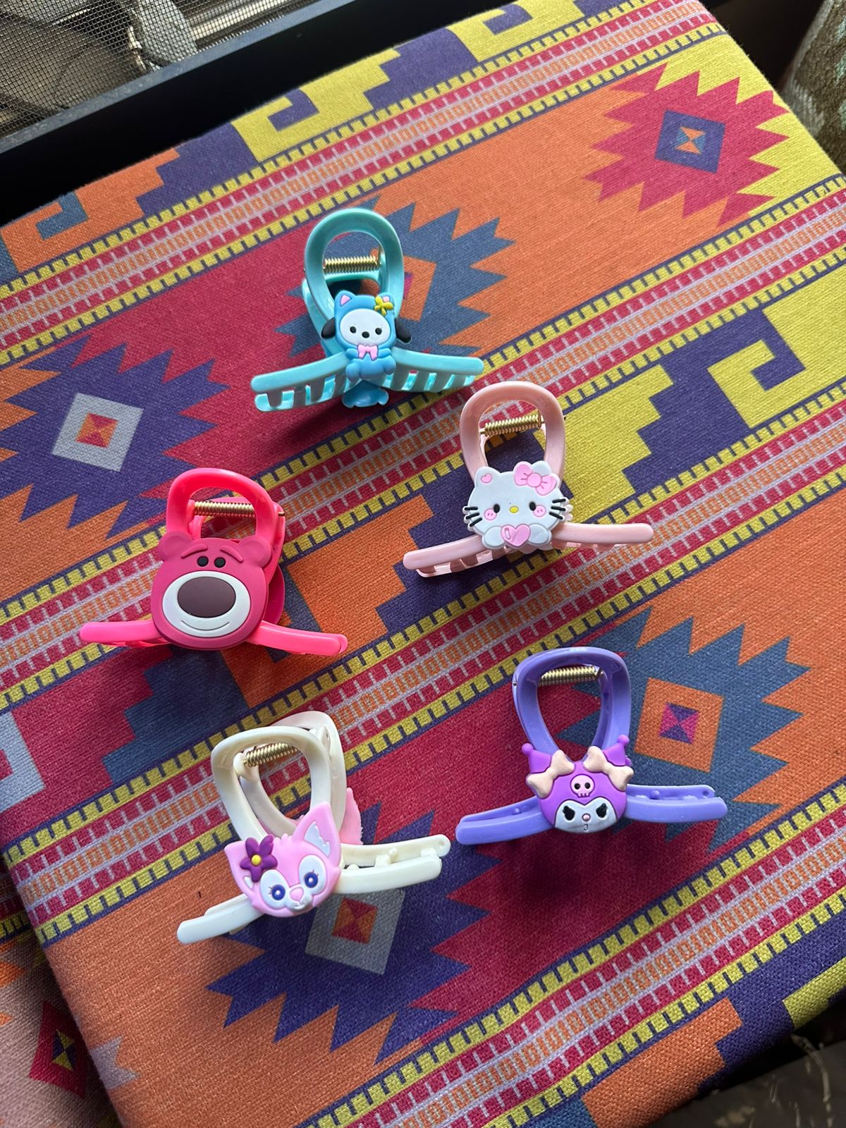 Claw Clip Cross Shape Matte Hair Clip