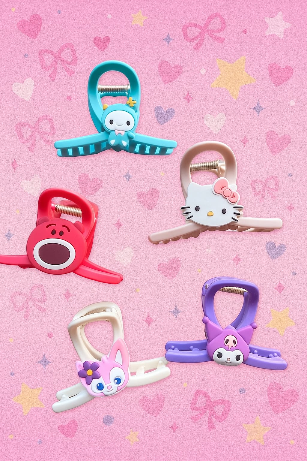 Claw Clip Cross Shape Matte Hair Clip