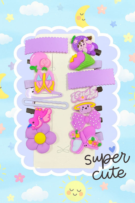 Star Baby Girl Hairpins Hair Clips for Girls Mixed Colors Kids