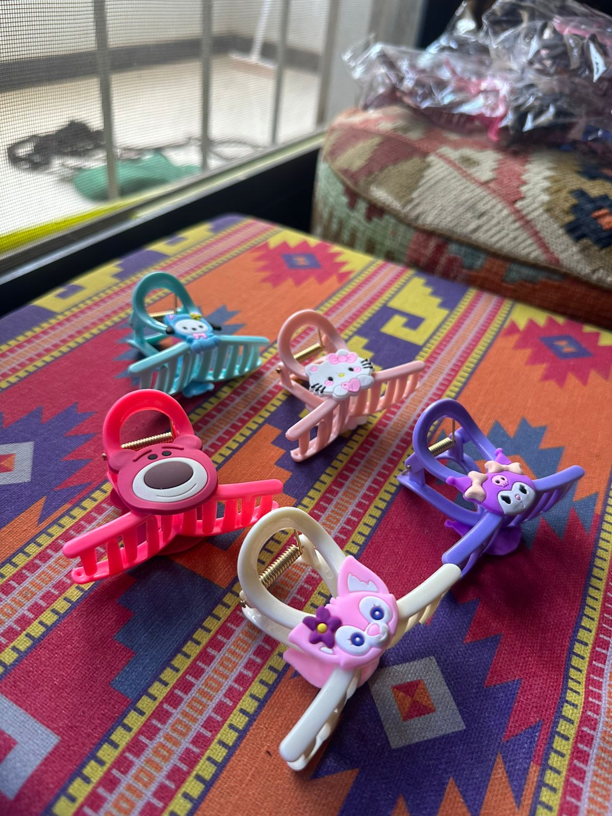 Claw Clip Cross Shape Matte Hair Clip