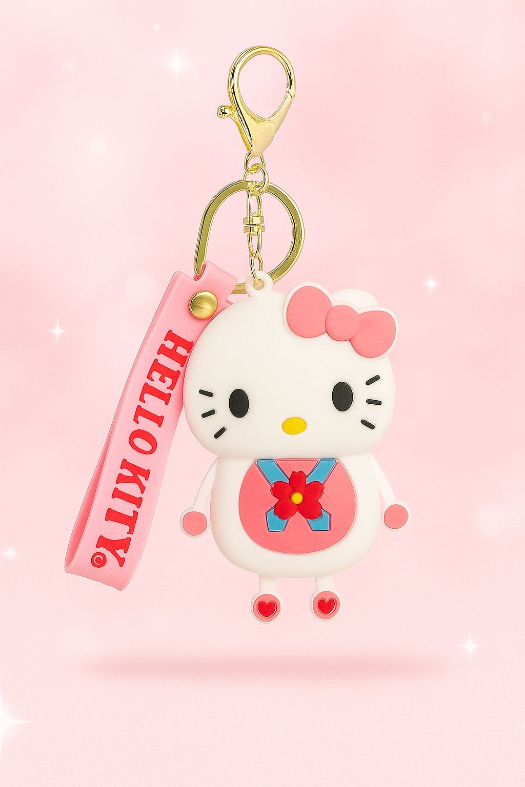 Adorable Hello Kitty Keychain – Cute Pink Charm Accessory for Bags, Keys & Gifts – Premium Quality, Lightweight, Stylish – Only 550 PKR Each”